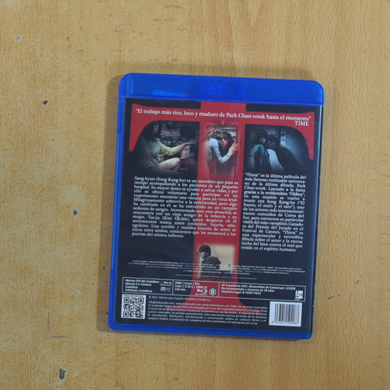 THIRST - BLURAY