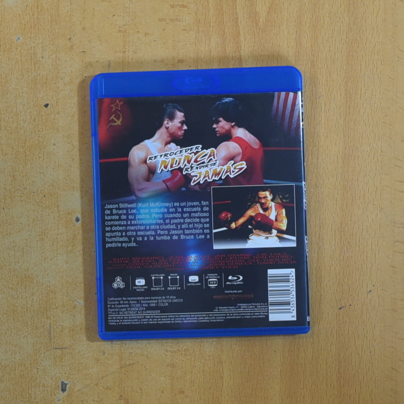 RETROCEDER NUNCA RENDIRSE JAMAS - BLURAY