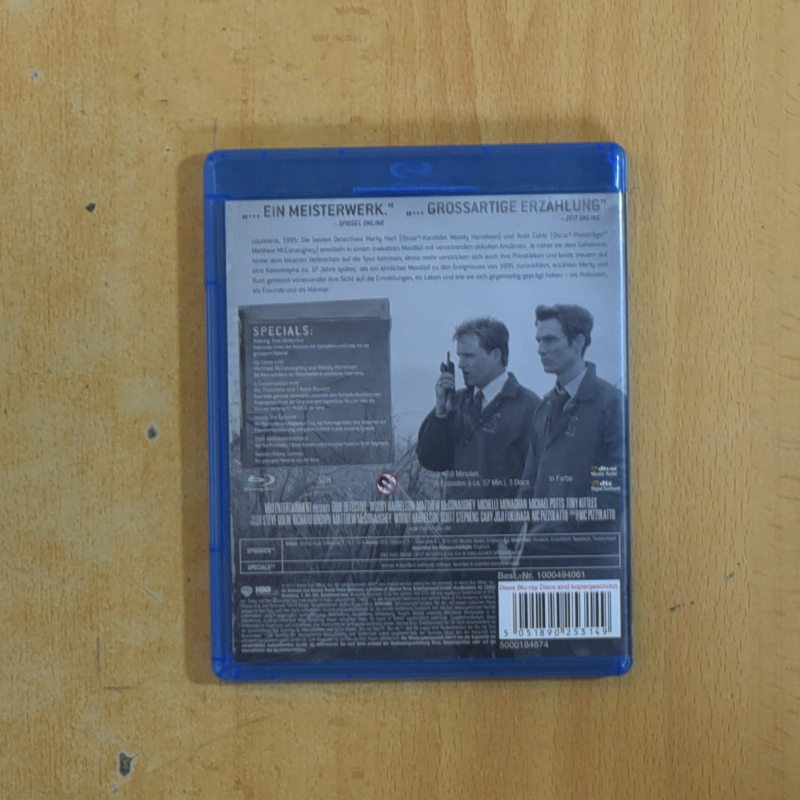 TRUE DETECTIVE - BLURAY