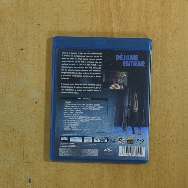 DEJAME ENTRAR - BLURAY