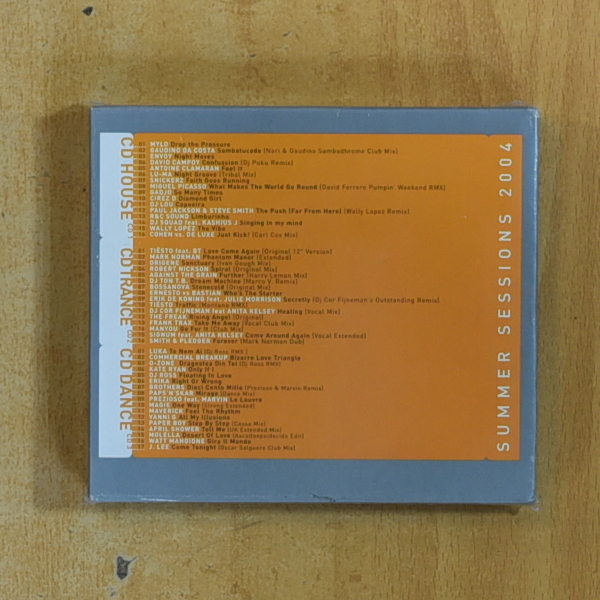 TECHNICS - SUMMER SESSIONS 2004 - 3 CD