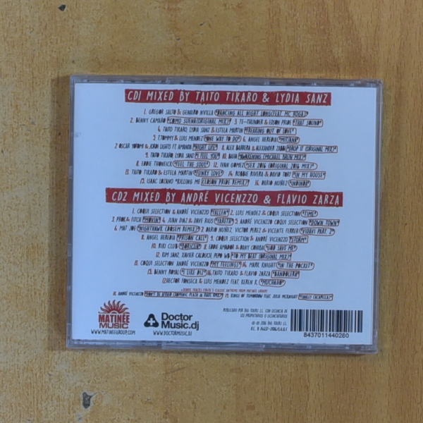 VARIOS - MATINEE SUMMER COMPILATION 2016 - 2 CD