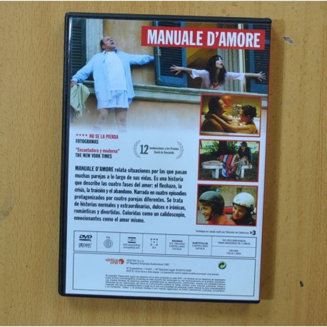 MANUALE D AMORE - DVD
