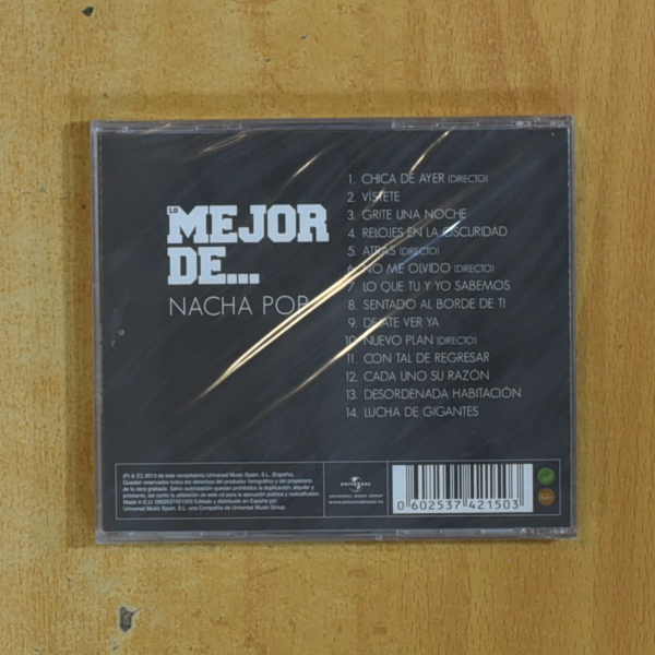 NACHA POP - LO MEJOR DE - CD