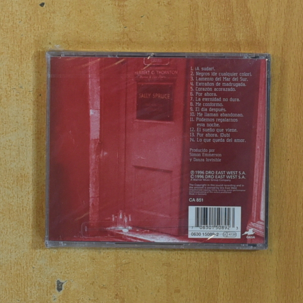 DANZA INVISIBLE - POR AHORA - CD