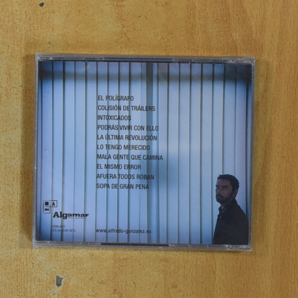 ALFREDO GONZALEZ - LA PACIENCIA DEL FAQUIR - CD