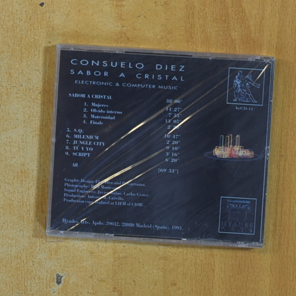 CONSUELO DIEZ - SABOR A CRISTAL - CD
