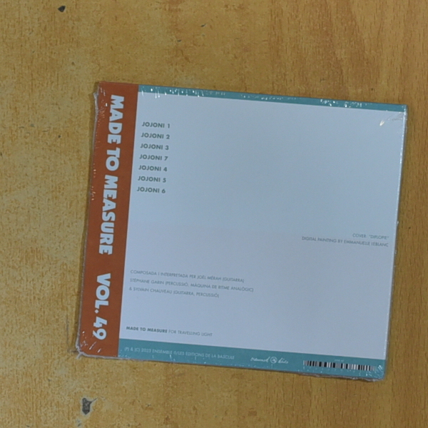 ENSEMBLE 0 - MADE TO MEASURE VOL 49 - CD