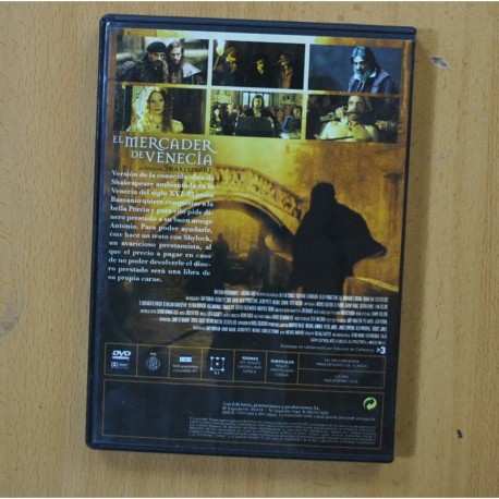 EL MERCADER DE VENECIA - DVD