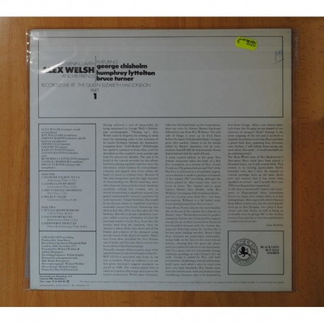 ALEX WELSH - AN EVENING WITH ALEX WELSH AND HIS FRIENDS - LP