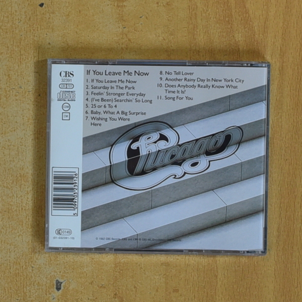 CHICAGO - IF YOU LEAVE ME NOW - CD