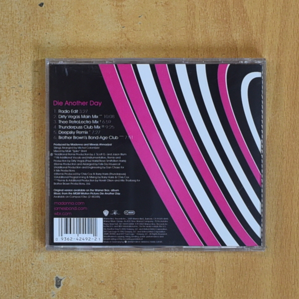 MADONNA - DIE ANOTHER DAY - CD
