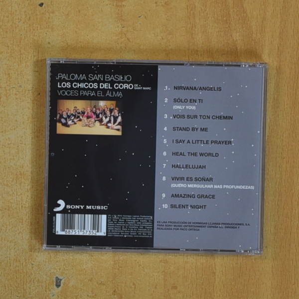 PALOMA SAN BASILIO - VOCES PARA EL ALMA - CD