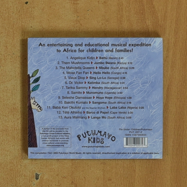 PUTUMAYO KIDS PRESENTS - AFRICAN PLAYGROUND - CD