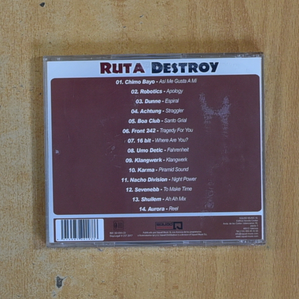 VARIOS - RUTA DESTROY - CD