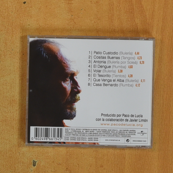 PACO DE LUCIA - COSITAS BUENAS - CD