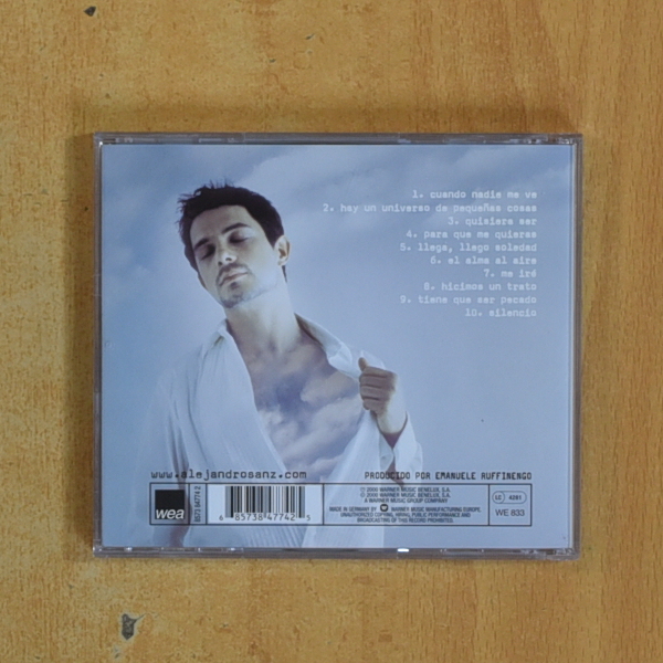 ALEJANDRO SANZ - EL ALMA AL AIRE - CD