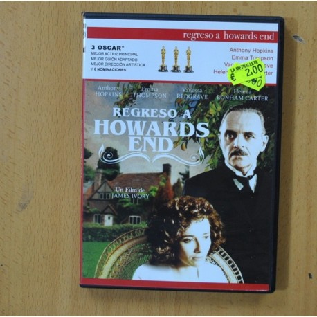 REGRESO A HOWARDS END - DVD