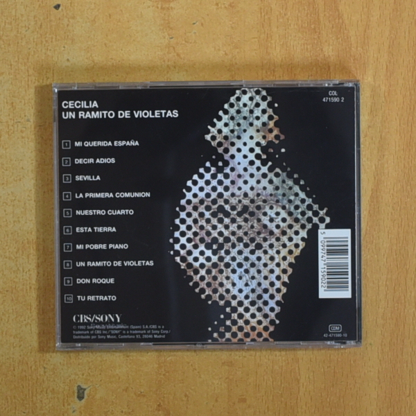 CECILIA - UN RAMITO DE VIOLETAS - CD