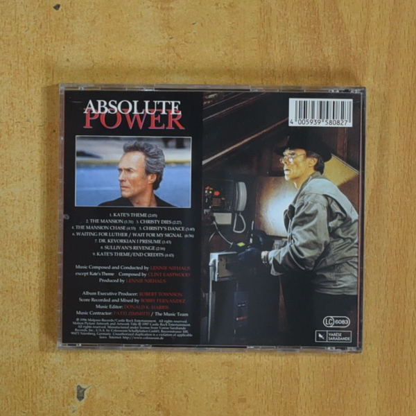 LENNIE NIEHAUS - ABSOLUTE POWER - CD