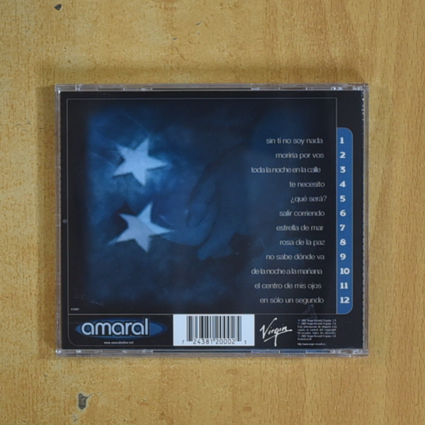 AMARAL - ESTRELLA DE MAR - CD