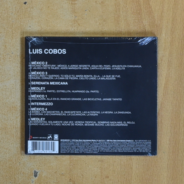 LUIS COBOS - MEXICANO - CD