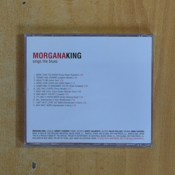 MORGANA KING - SINGS THE BLUES - CD
