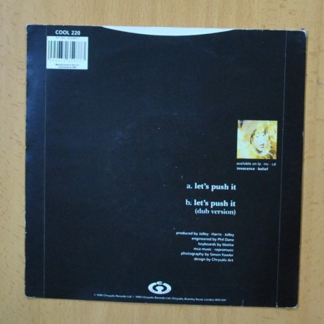 INNOCENCE - LETÂ´S PUSH IT - SINGLE