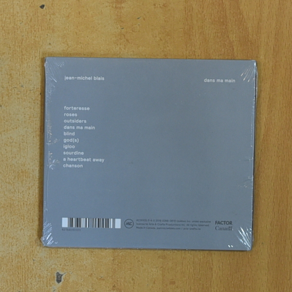 JEAN-MICHEL BLAIS - DANS MA MAIN - CD