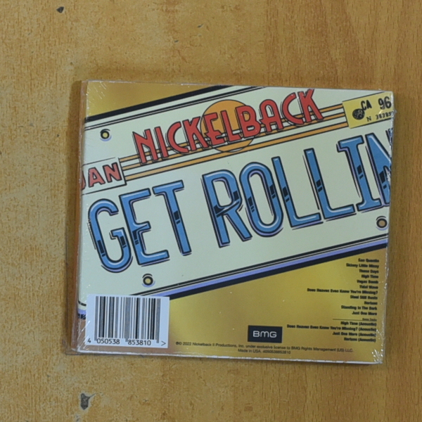 NICKELBACK - GET ROLLIN - CD