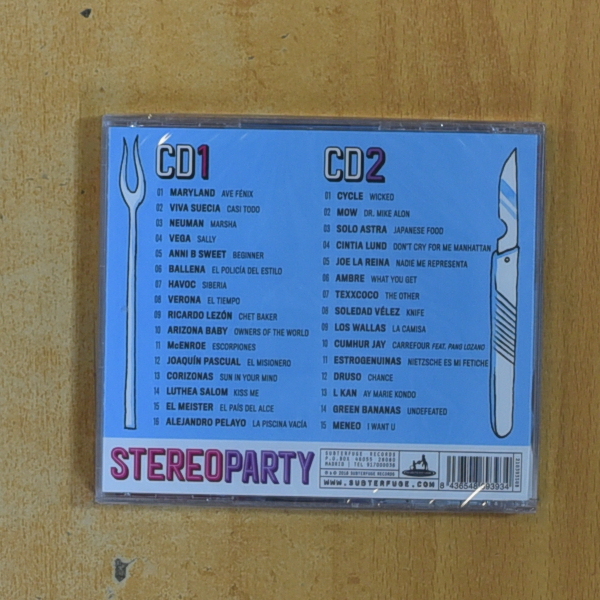VARIOS - STEREO PARTY 2018 - 2 CD