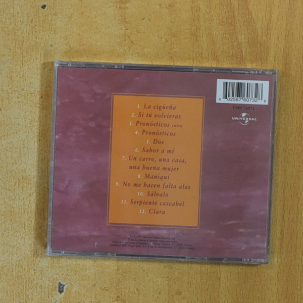 LUCRECIA - PRONOSTICOS - CD