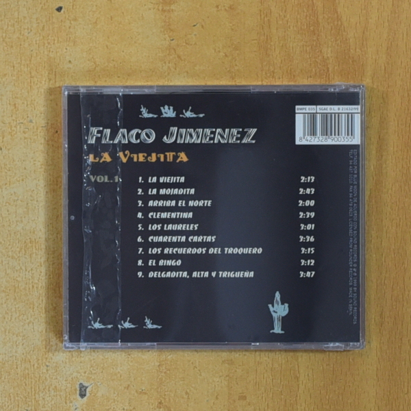 FLACO JIMENEZ - LA VIEJITA - CD