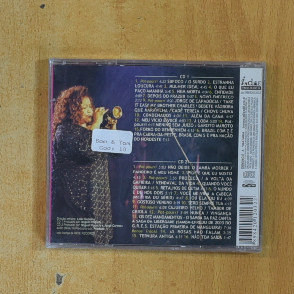 ALCIONE - AO VIVO - 2 CD
