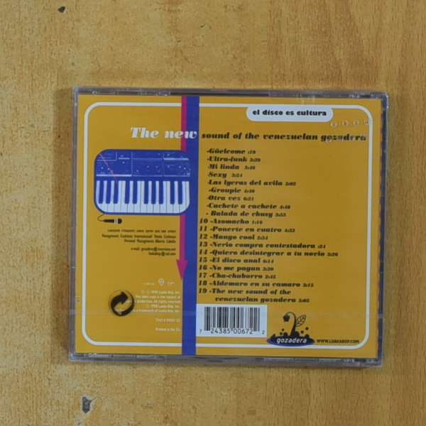LOS AMIGOS INVISIBLES - THE NEW SOUND OF THE VENEZUELAN GOZADERA - CD