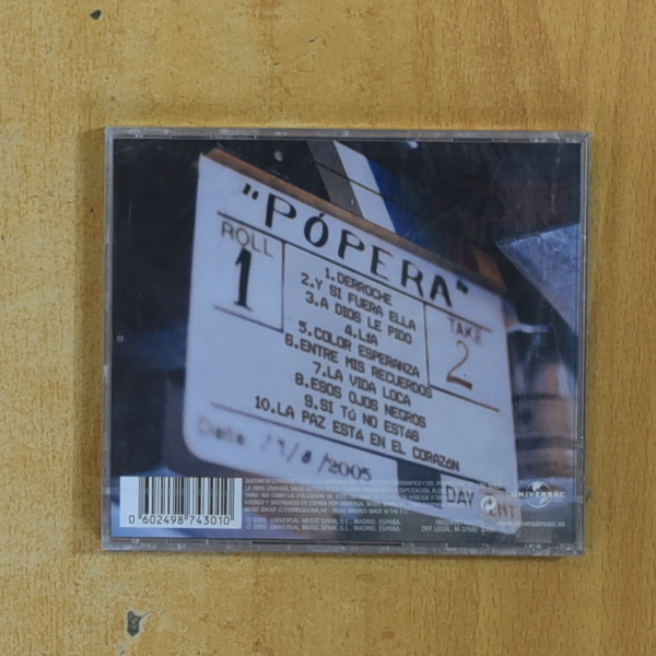 COMPAÑIA LIRICA - POPERA GALA LATINA - CD
