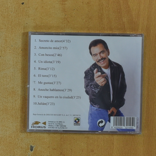 JOAN SEBASTIAN - SECRETO DE AMOR - CD