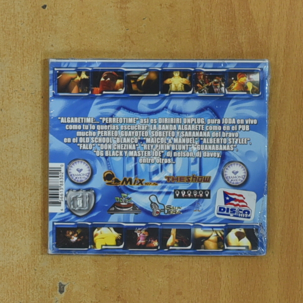 DIRIRIRI UNPLUG - ALGARETIME PERREOTIME - CD