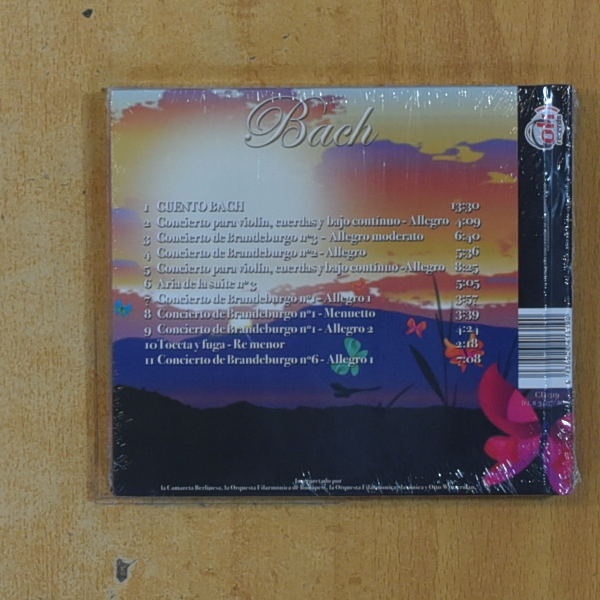 VARIOS - DESCUBRIENDO A BACH - CD