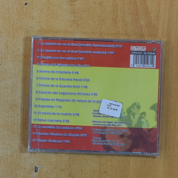 VARIOS - MARCHAS MILITARES - CD