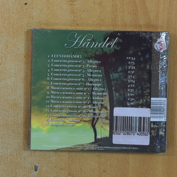 VARIOS - DESCUBRIENDO A HANDEL - CD