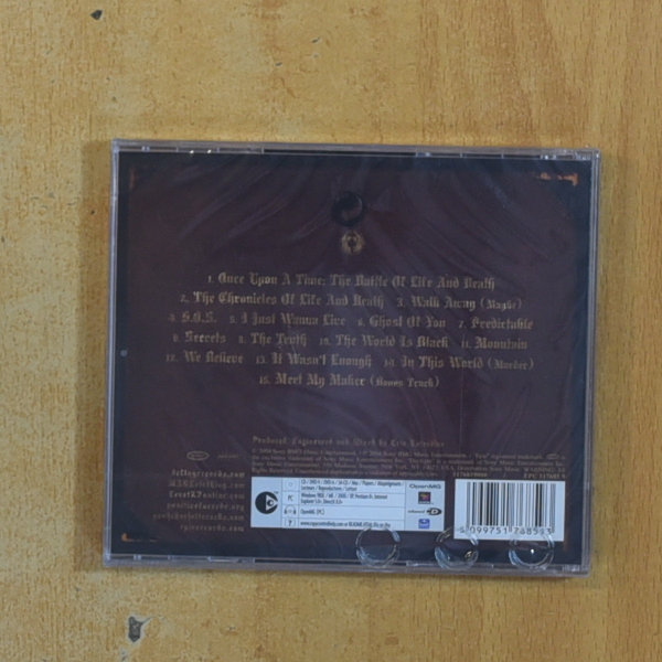 GOOD CHARLOTTE - THE CHRONICLES OF LIFE AND DEATH - CD