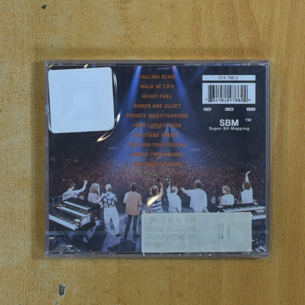 DIRE STRAITS - ON THE NIGHT - CD
