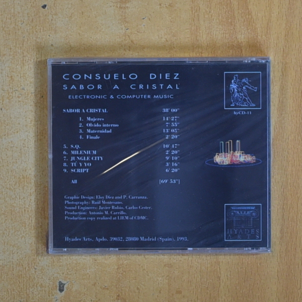 CONSUELO DIEZ - SABOR A CRISTAL - CD