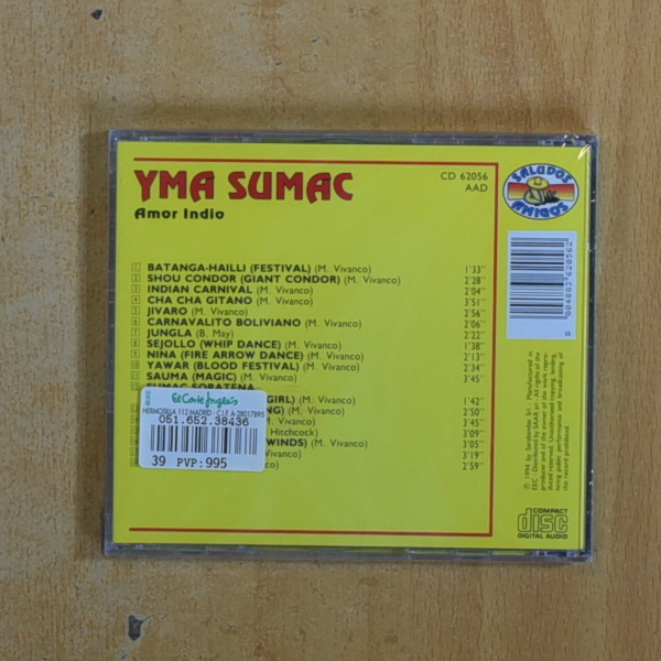 YMA SUMAC - AMOR INDIO - CD