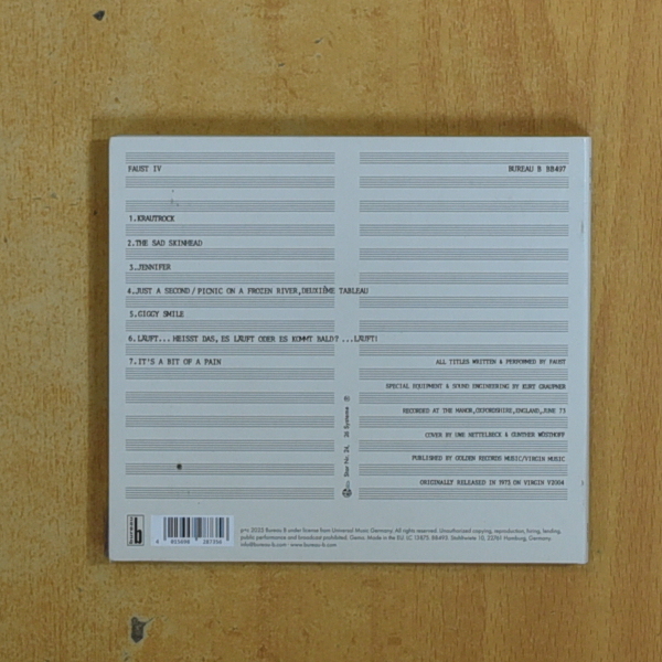 FAUST - FAUST IV - CD