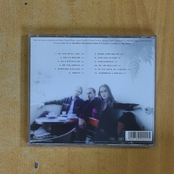 7 LEGUAS - SOMBRAS LARGAS - CD