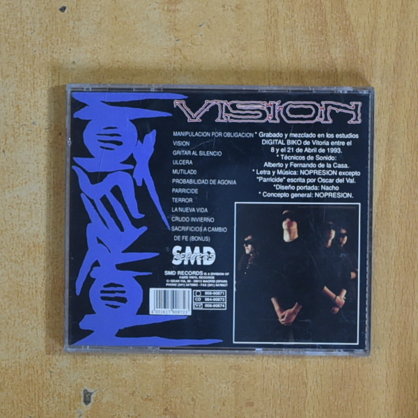 NOPRESION - VISION - CD
