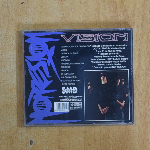 NOPRESION - VISION - CD