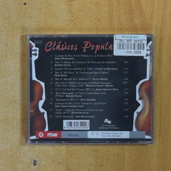 VARIOS - CLASICOS POPULARES 2 - CD
